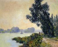 Monet, Claude Oscar - The Towpath at Granval